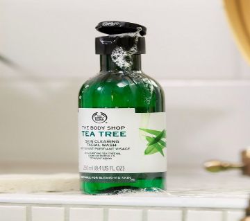 The Body Shop Tea Tree Skin Clearing Facial Wash 250ml-UK 