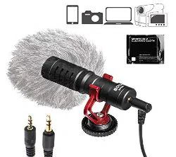 BOYA MM1 Camera Video Microphone-Black
