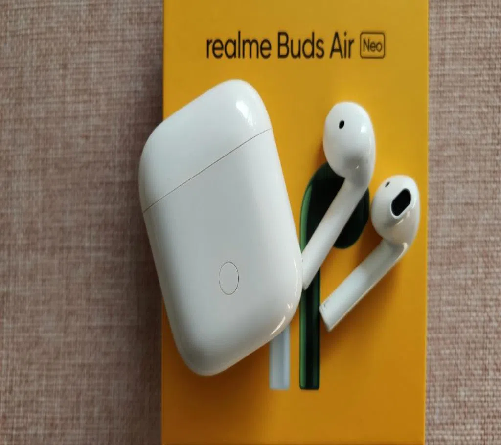Realme Buds Air TWS wireless mini Air Pods Bluetooth 5.0 Earphones (Ear buds with Charging box mic for all phone)