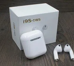 I9S TWS MiNI Wireless Bluetooth AirPods Earbuds with Charging case-White
