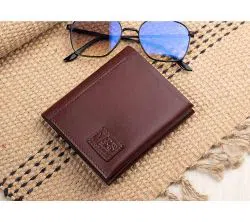 Mens Leather Wallet Card Holder Coin Purse Fashion Business Men and Women Pocket Wallet Zipper (BS_01)