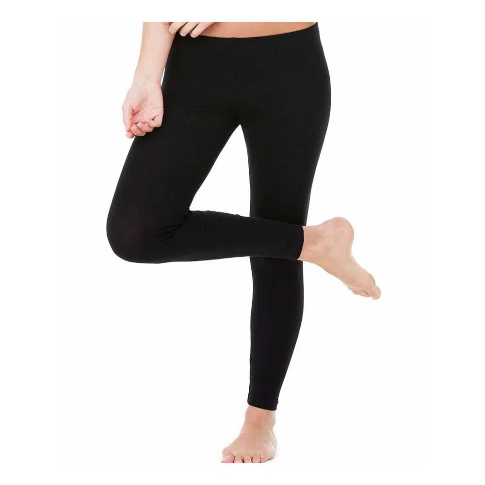 Ladies Pants Comfortable Cotton Spandex-1 Piece Black
