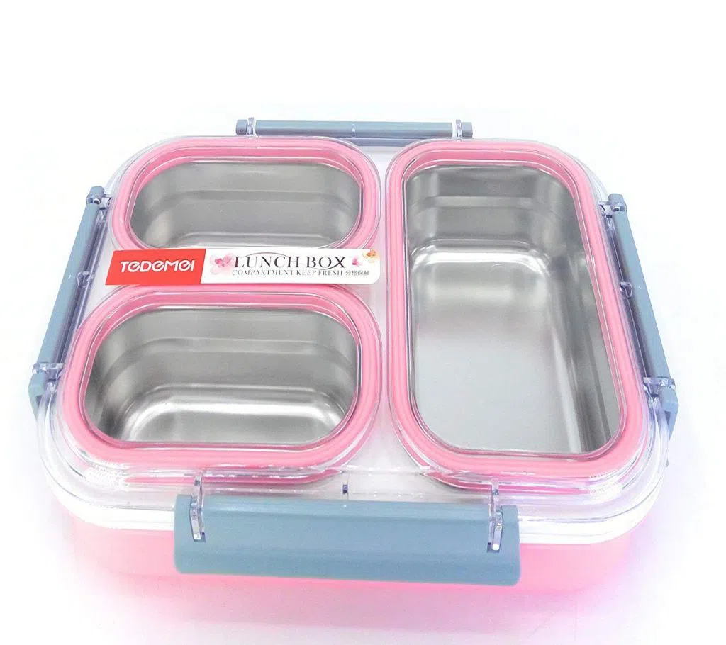 TEDEMEI 3 Containers Lunch Box (1200 ml)