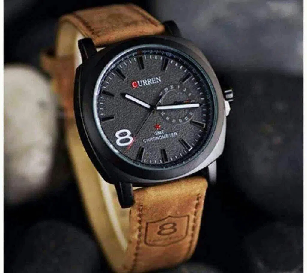 CRRNEN artificial leather watch