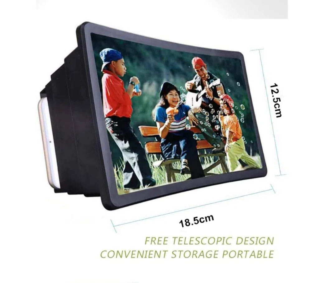 mobile screen enlarger 3d hd amplifier portable premium adjustable big view screen