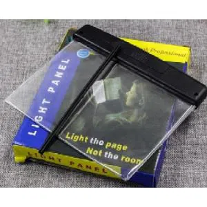 led book reading light panel battery powered led reading lamp