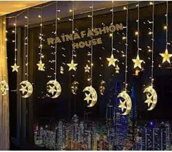 6 pcs Moon Star Light for Home Decoration