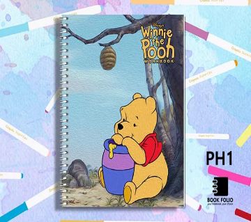 Cartoon notebook.1-100page -winnie the pooh 