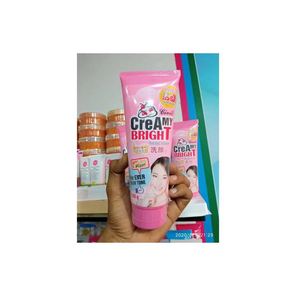 Creamy Bright Facewash - 500 ml (Thailand)