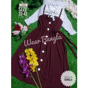 Ramper Gown, Maroon Colour, Georgette Fabric