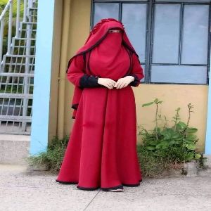 New Exclusive Golap Mohua Borka with Hijab & Niqab Full Set