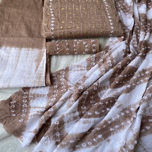 New Collection Sequence with Batik Shalwar Kamiz Three Piece For Women 
