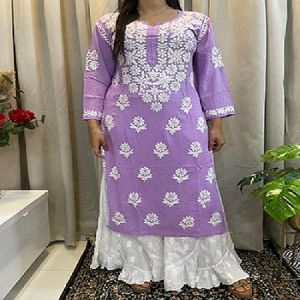 Vip Linen Embroidery work Readymade Two Piece for Women