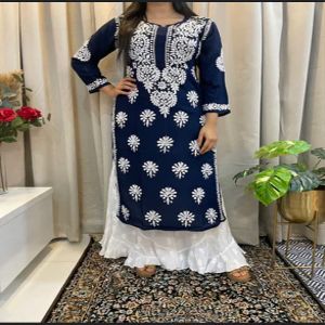 Vip Linen Embroidery work Readymade Two Piece for Women