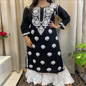 Vip Linen Embroidery work Readymade Two Piece for Women