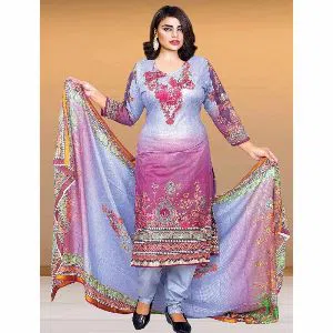Pakiza Fashionable Digital Printed Alkaram Salwar Kameez For Woman ( 3809-C )