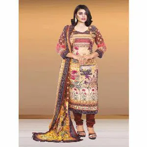 Pakiza Fashionable Cotton Gorgeous Gul Ahmed Salwar Kameez For Woman ( 3216-A )