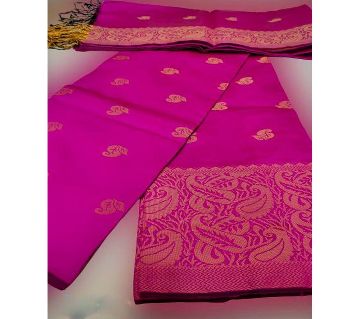 Pakiza Eye Catching Design with Luxurious Collection Rich Fabric Sweet-Magenta Royal Design Mixed Colour Unstitched Weightless Traditional Two-Piece 