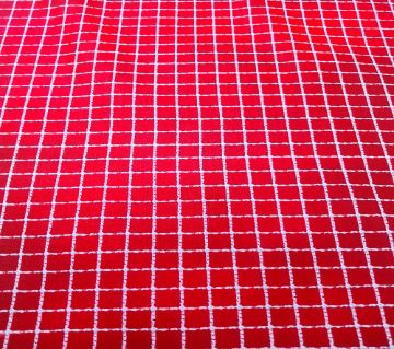Pakiza Textile Goj Kapor (3, 3.5, 4, ) Yards Multicolor - Red
