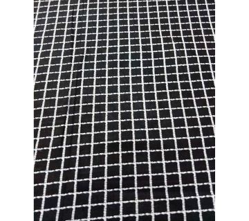 Pakiza Textile Goj Kapor (3, 3.5, 4, ) Yards Multicolor - Deep Black