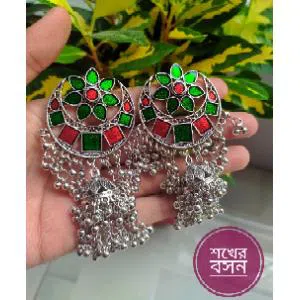 Indian Jaipuri Minakari collection Multicolor Earrings for women