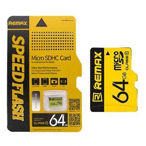 Remax Speed Flush  64 GB Class 10 Micro SD Memory Card