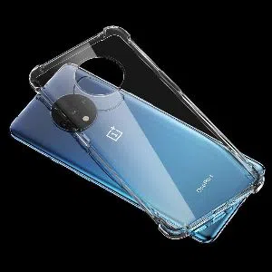 One Plus-7T / 1+7T Shock Proof Clear Long Time Useable 360 Corner TPU Back Cover