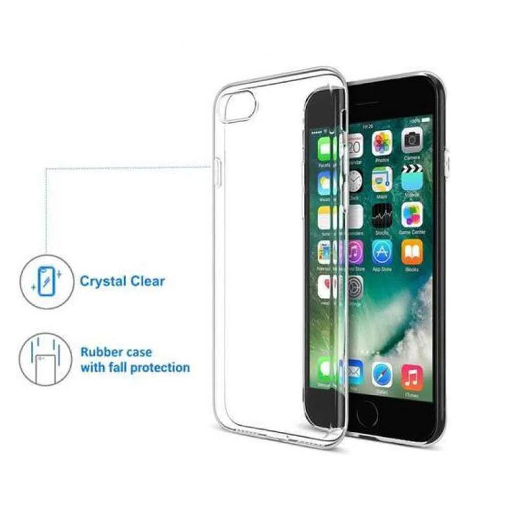 IPhone SE 2020 liquid Cristal clear long time useable soft premium protective back cover