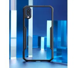 Xundo iPhone X/XS Back Cover-Black and Transparent