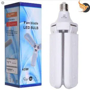 LED light Foldable Fan Blade Led Light Blub