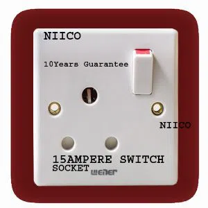 Winer 15 Ampere Switch-Socket