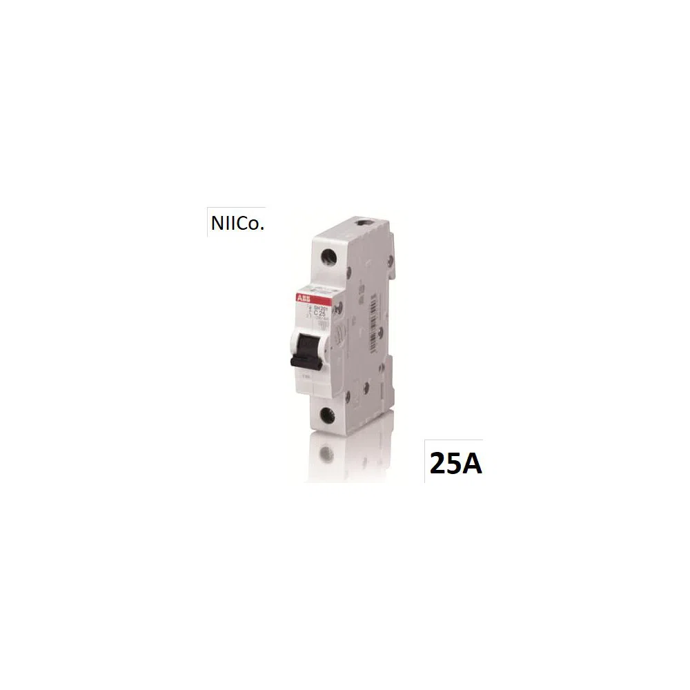 ABB Circuit Breaker Heavy Duty - MCB-Single Pole 25A