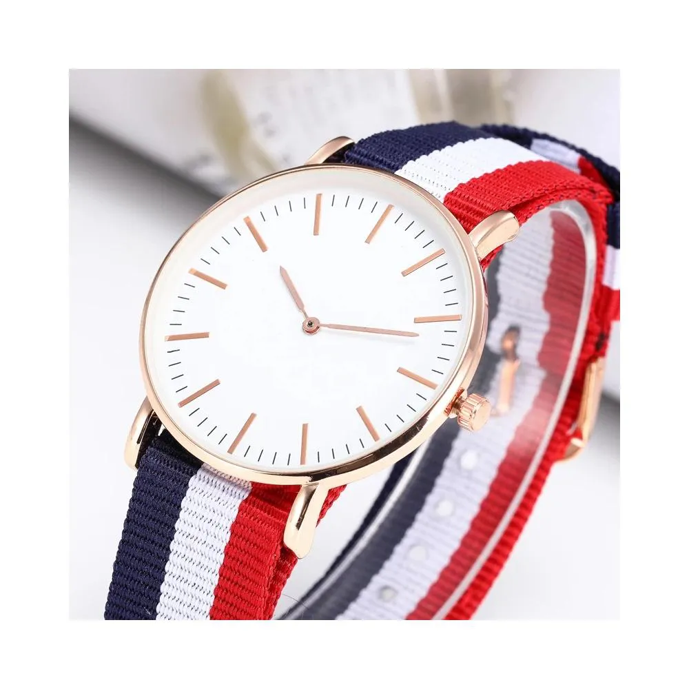 Gorgeous Looking Colorful Febric Analog Watch For Men