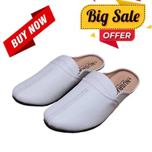 Glossy Loafers Shoes for Men Fashionable Half Loafers with Soft Leather Fabrics and Rubber Sole - Loafer for Men