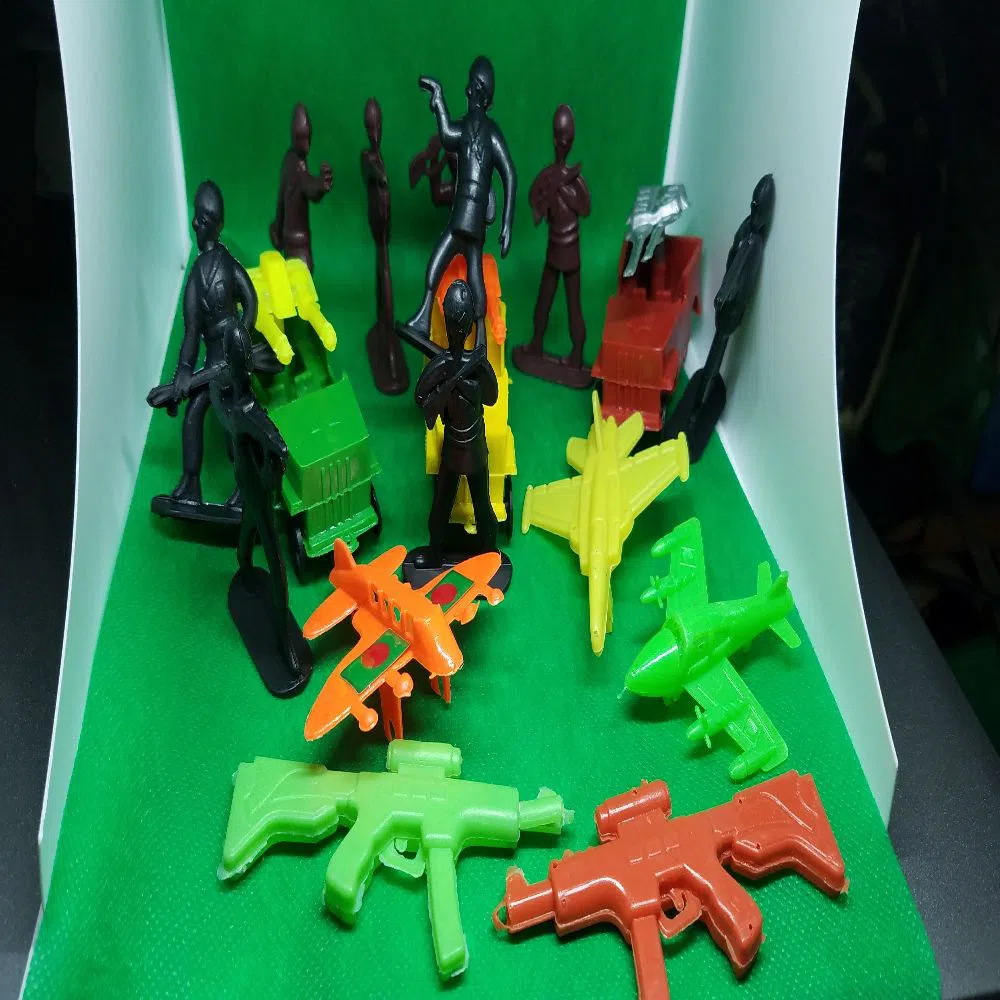 Plastic Military Action Figure Toy Set - MultiColor