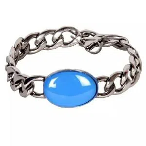 Blue and Silver Salman Khan Bracelet for Men