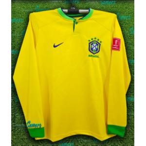 Brazil হোম কিট, থাই ফুটবল জার্সি (Yellow) - কপি বাংলাদেশ - 13979732