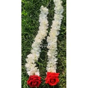 Artifical Flower Gajra with Rose 1 pcs