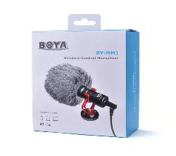 BOYA MM1 Camera Video Microphone-Black