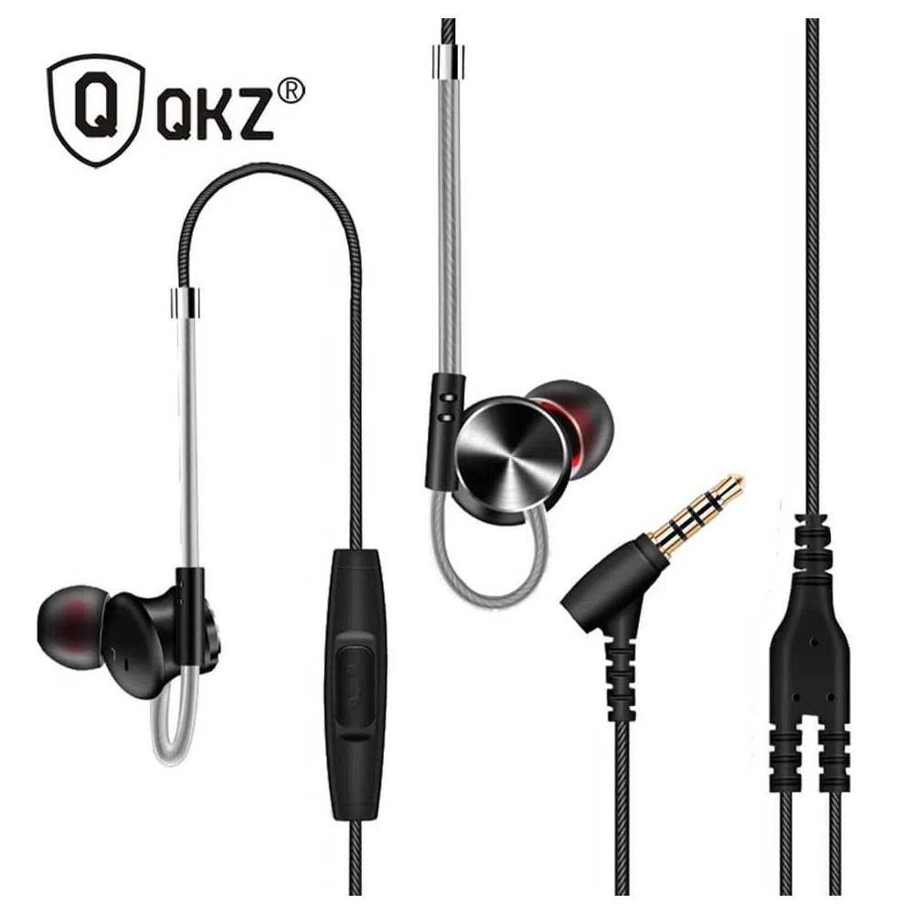 QKZ DM10 In Ear Earphones - Black