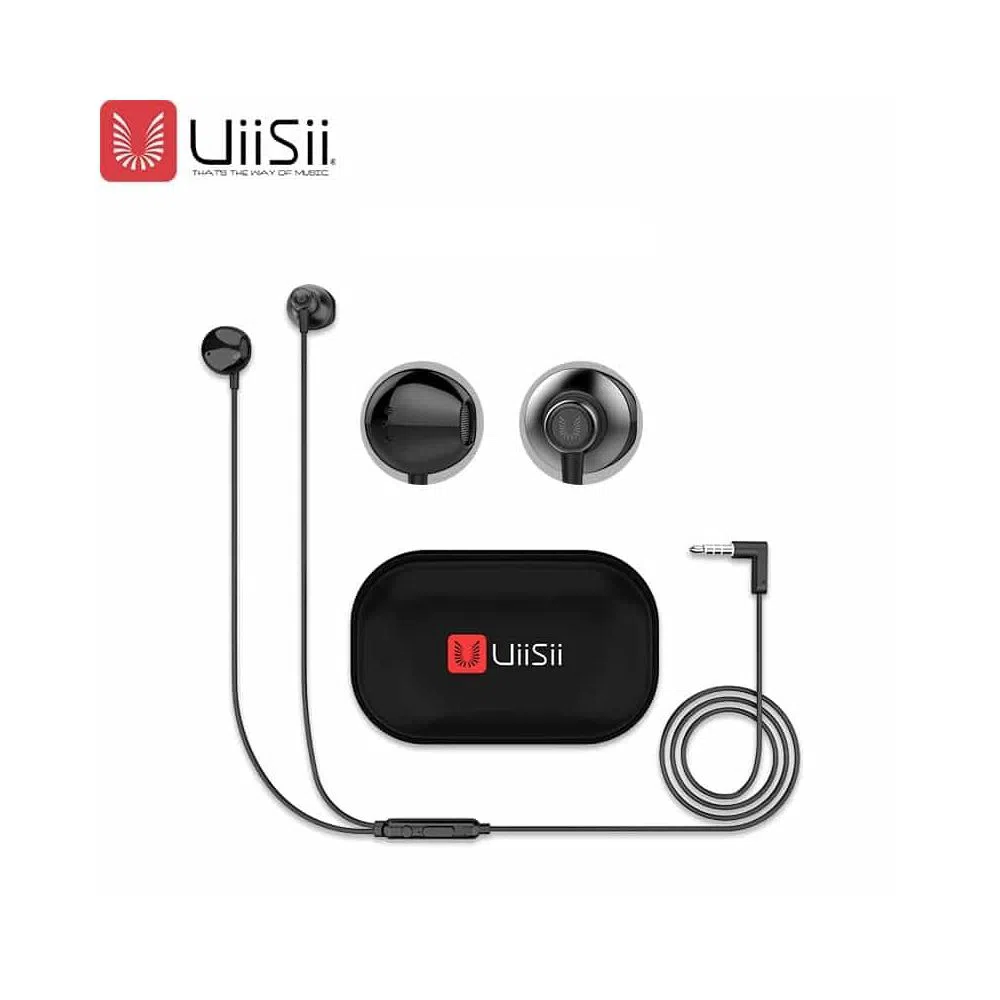 UiiSii HM12 Gaming Headset On-Ear Deep Bass Good Treble Earphone-Black