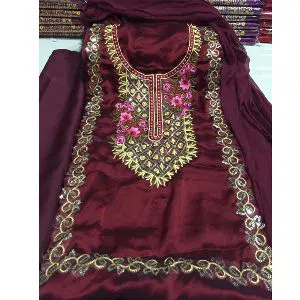 Un-stitched Weightless Georgette  Embroidery work  Shalwar Kameez 