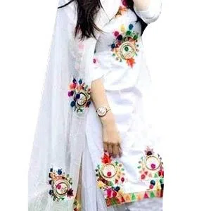 Unstitched cotton screen print Shalwar Kameez For Women