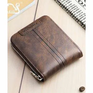 Leather wallet for men 