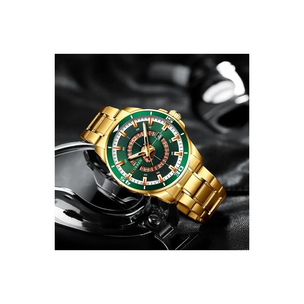 curren Men 8359 Waterproof Date Quartz Military Wrist Watch curren Men 8359 Waterproof Date Quartz Military Wrist Watch