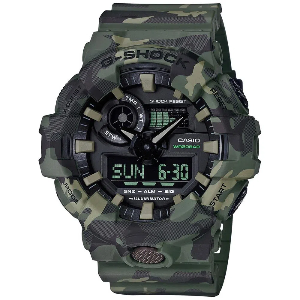 Casio G-Shock  Analog-Digital Wrist Watch For Men - Green