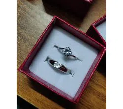 Valentines Day Couple Finger Ring Couple Offer 