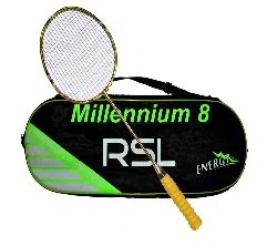 RSL Millennium 8 Badminton Racket - One piece 