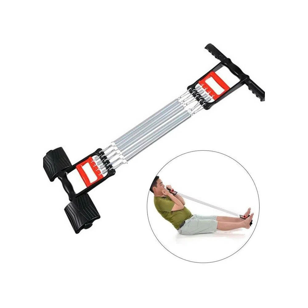 Chest Expander Multifunction 5Spring 3in 1 Gym