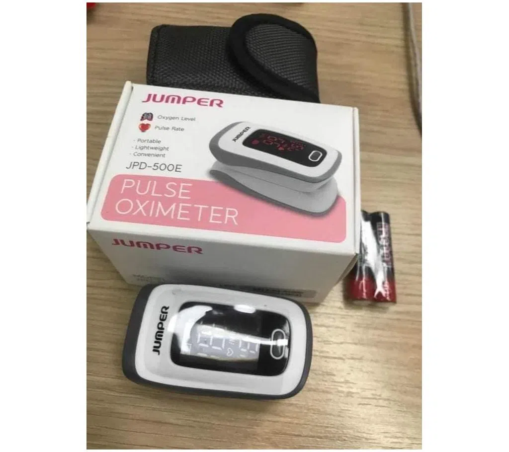Jumper JPD-500E Finger Pulse Oximeter with LED Screen Display